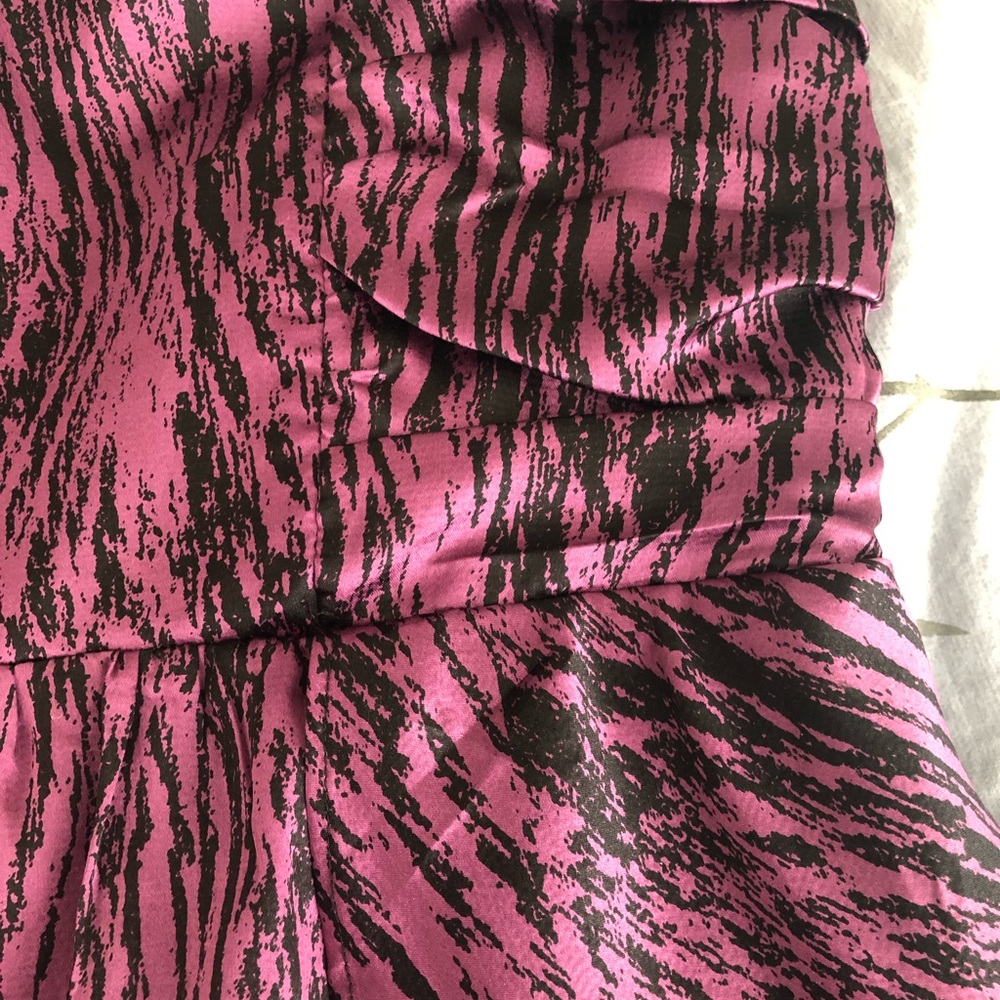 Dolce Vita 100% Silk Strapless Dress - Picture 4 of 8